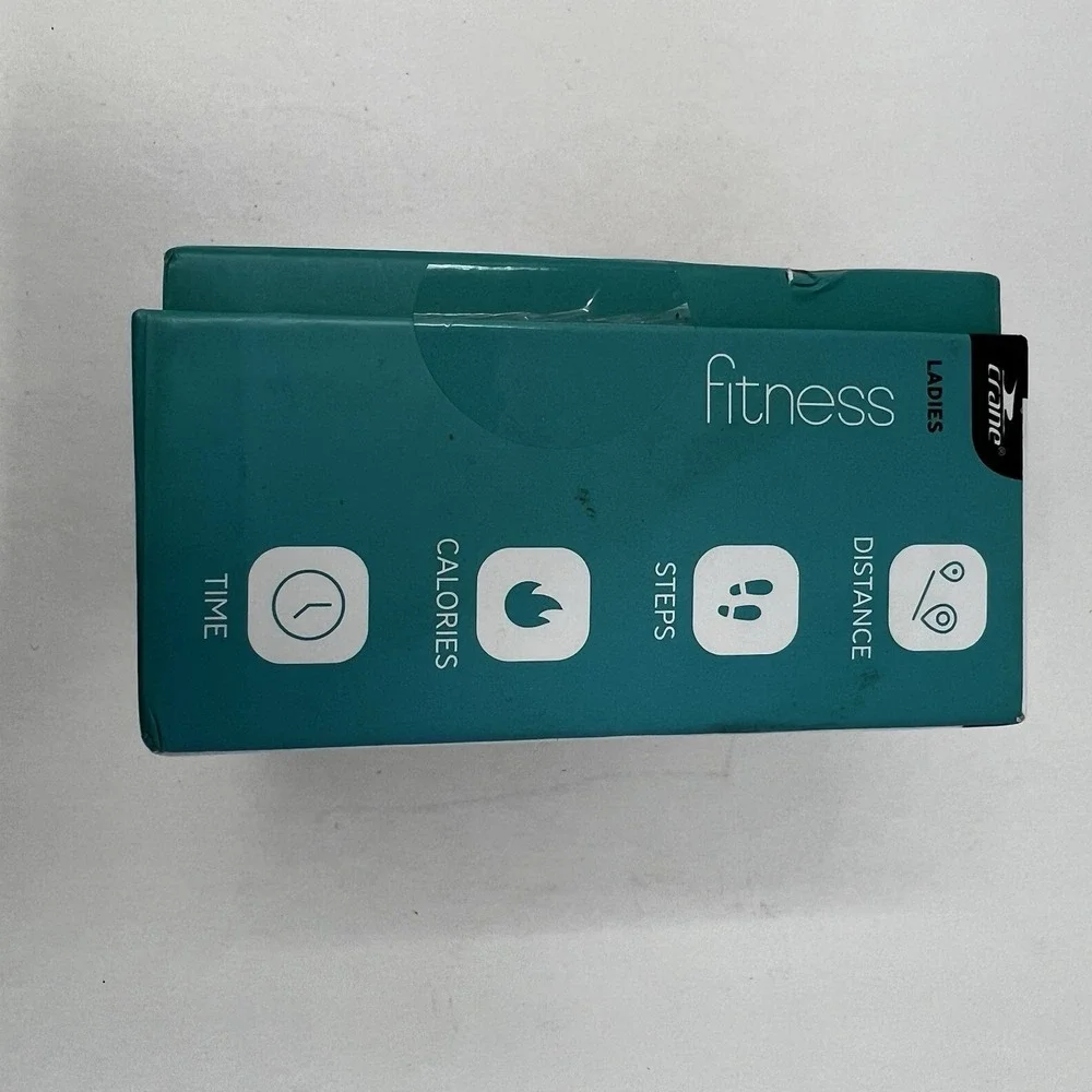 Crane Fitness Activity Tracker Pink Watch Calculate Goals
